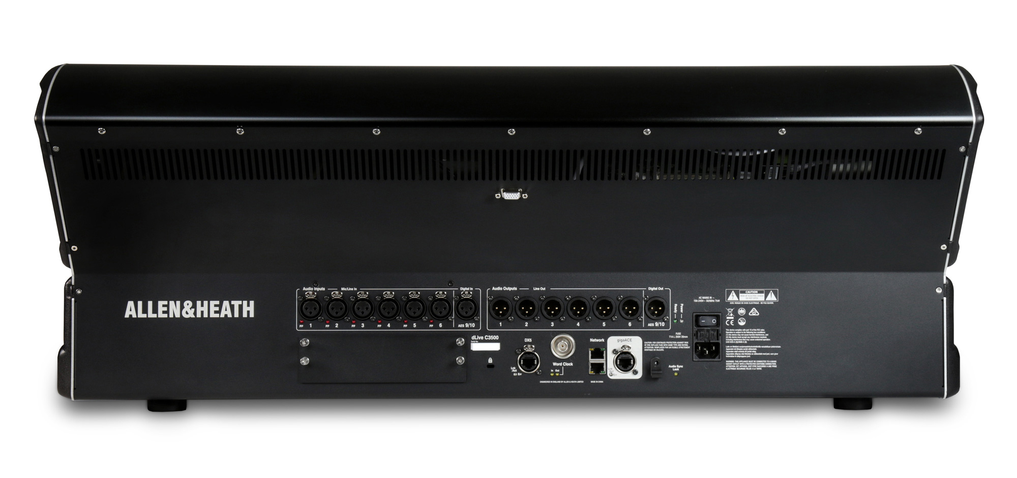 Allen &amp; Heath C3500 : dLive C3500 Rear