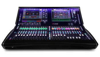 Allen &amp; Heath C3500 : dLive C3500 Front purple lights