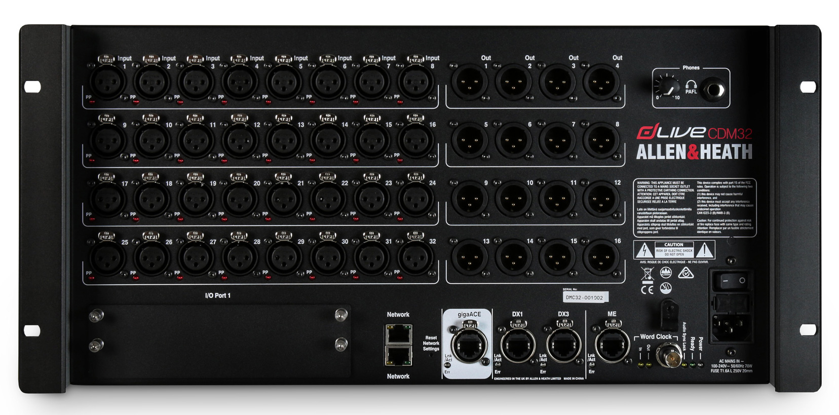 Allen &amp; Heath CDM32 : dLive CClass CDM32 Front