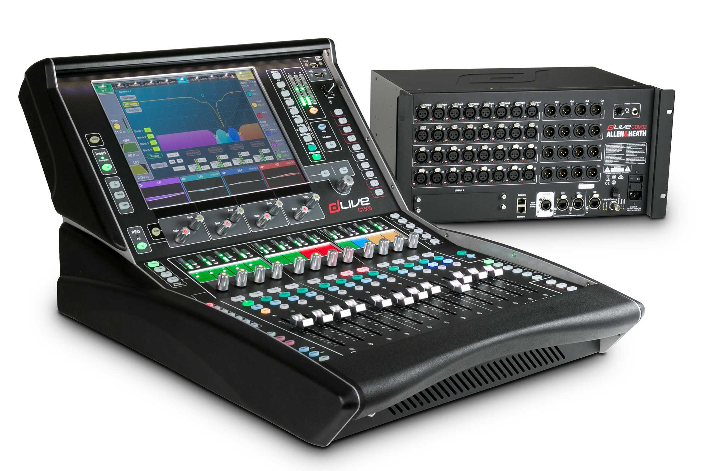 Allen &amp; Heath C1500 : C 1500 3QuarterRack