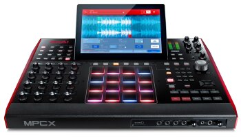 Akai MPC X : MPCX front media Akai MPC X : MPCX front media