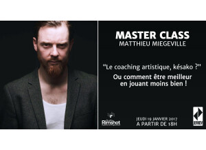 Matthieu Miegeville Masterclass