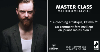 Matthieu Miegeville Masterclass