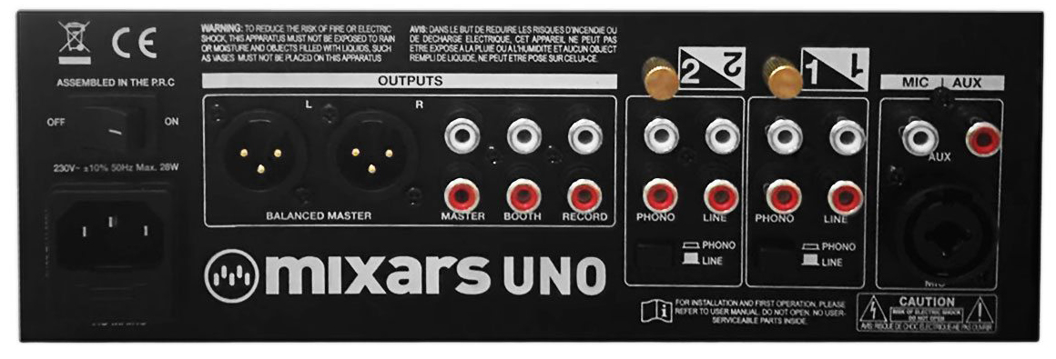 Mixars UNO : Mixars Uno Rear