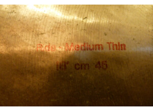 Zildjian K Dark Crash Thin 15'' (31991)