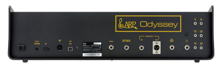 ARP Odyssey FS Rev2 : Odyssey FS rev2 Rear