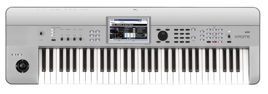Korg Krome 61 : krome 61 Platinum