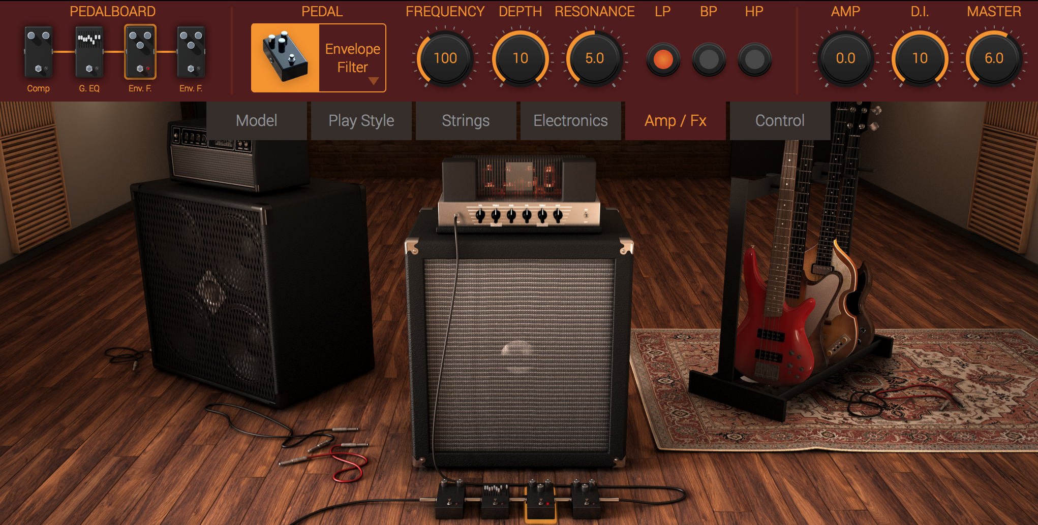 IK Multimedia Modo Bass : ampfx