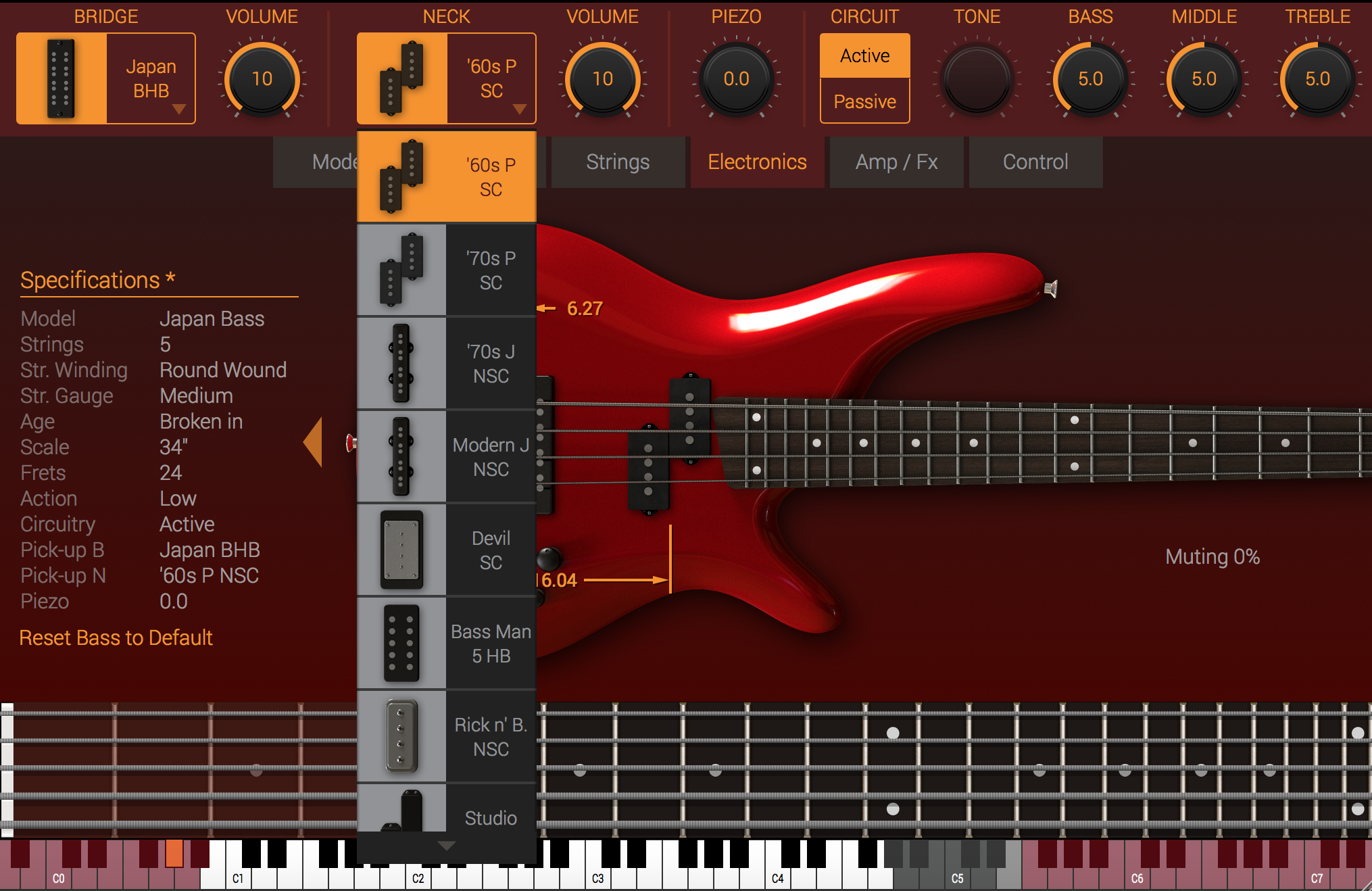 IK Multimedia Modo Bass : micros