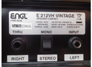 ENGL E212VHB Pro Straight 2x12 Cabinet (74533)
