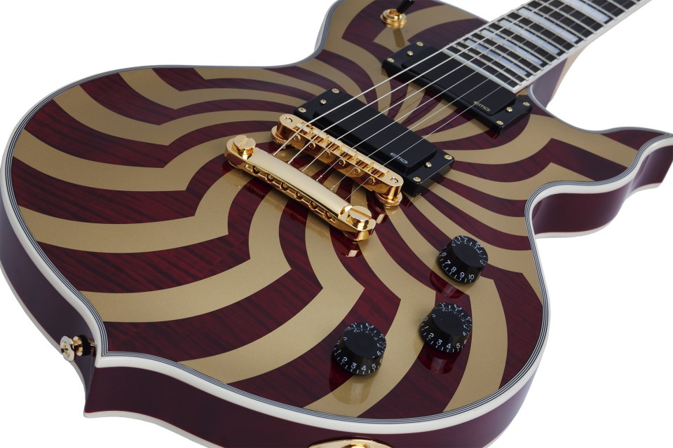 odin grail crimson gold buzzsaw laying close highres