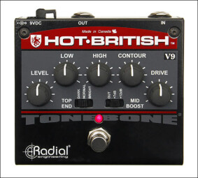 Radial Engineering Hot-british V9 : hotbritishv9 top lrg