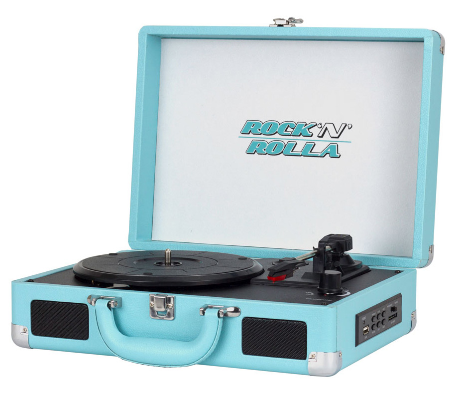 Rock 'n' Rolla Junior : junior teal front angle