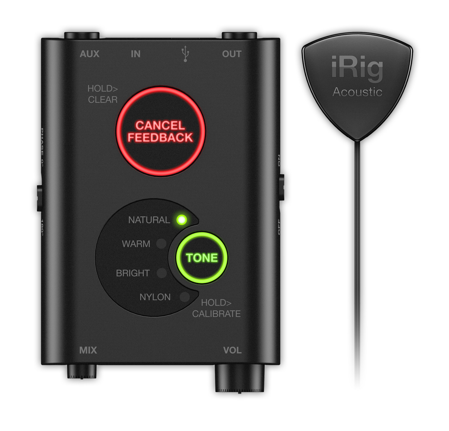 iRig Acoustic Stage front
