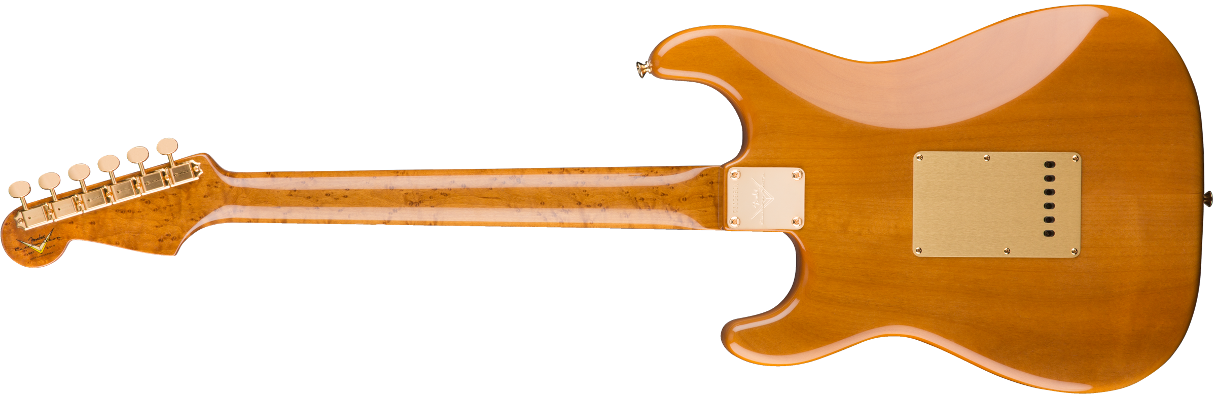 Fender Artisan Spalted Maple Stratocaster : 1521070821 gtr back 001 rl