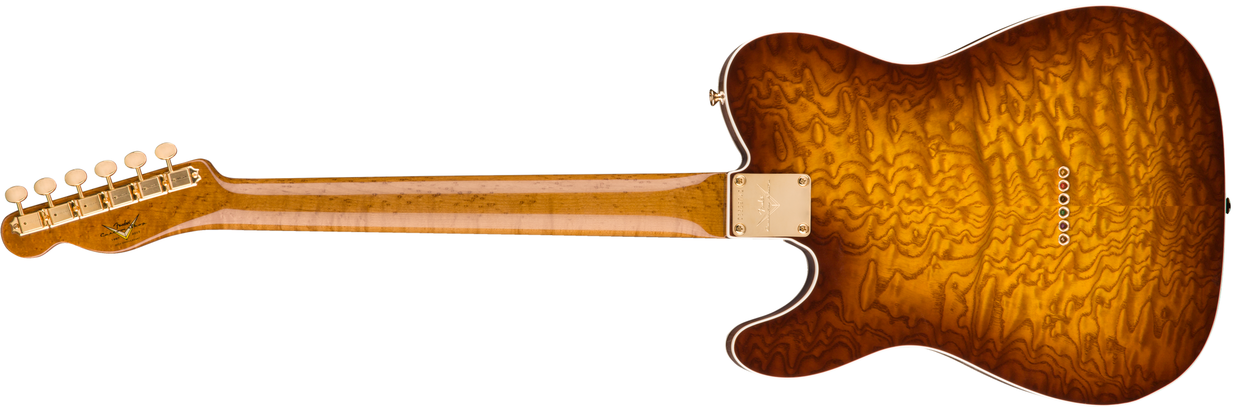 Fender Artisan Tamo Ash Telecaster : 1521160821 gtr back 001 rl