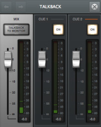 talkback cue talkback cue