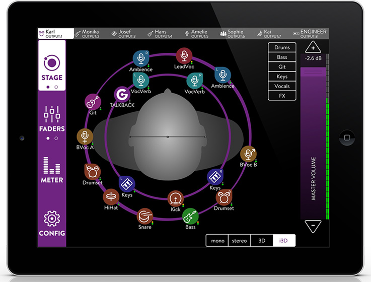 KLANG:technologies KLANG:app : Klang App Stage