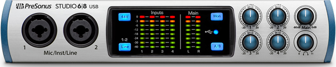 PreSonus Studio 6|8 : Studio 68 front