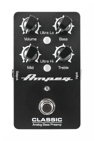 Ampeg Classic Analog Bass Preamp : classic top