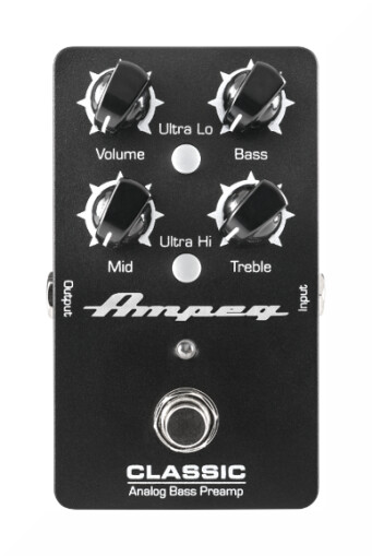 Ampeg Classic Analog Bass Preamp : classic top