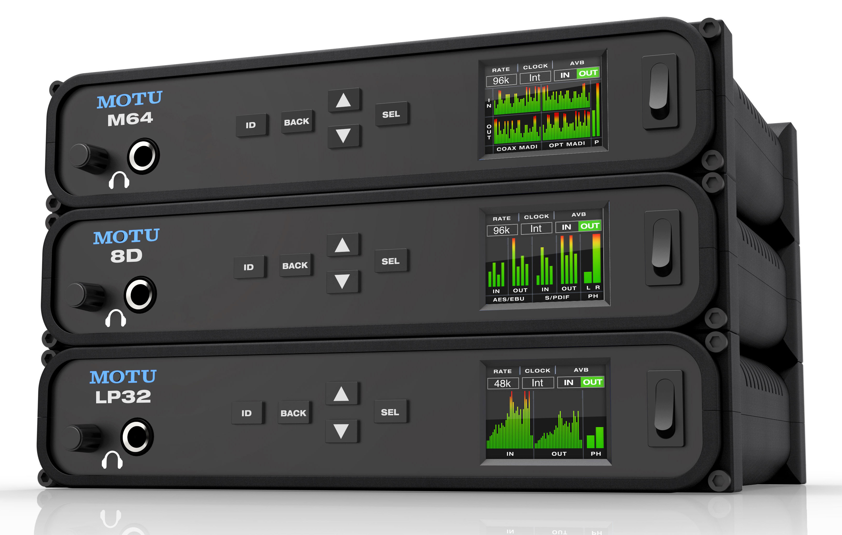 motu digital interface stack