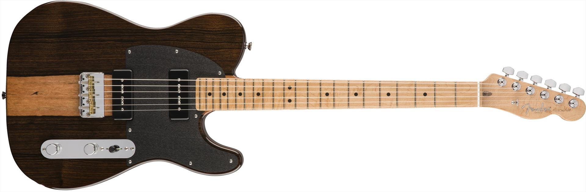 Fender 2017 Limited Edition Malaysian Blackwood Telecaster : xxld 131013 0175107721 gtr frt 001 rr
