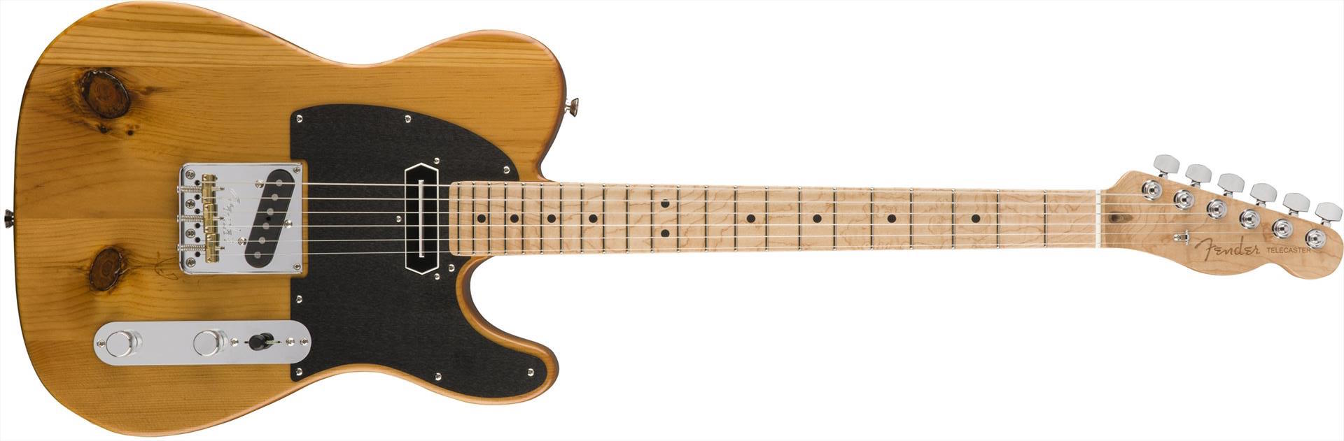 Fender 2017 Limited Edition American Professional Pine Telecaster : xxld 131028 0175101721 gtr frt 001 rr