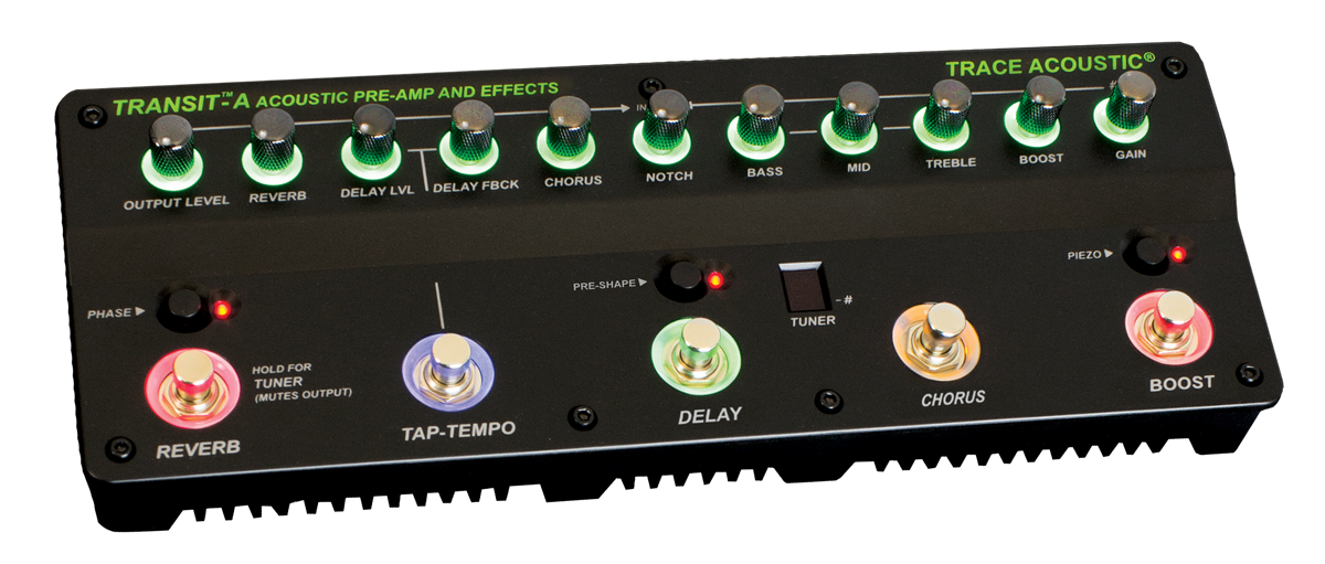 Trace Elliot Transit A Acoustic Pre-amp &amp; Effects : transit a front