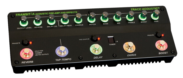 Trace Elliot Transit A Acoustic Pre-amp &amp; Effects : transit a front