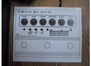 Tech 21 SansAmp Bass Driver DI Programmable (51223)