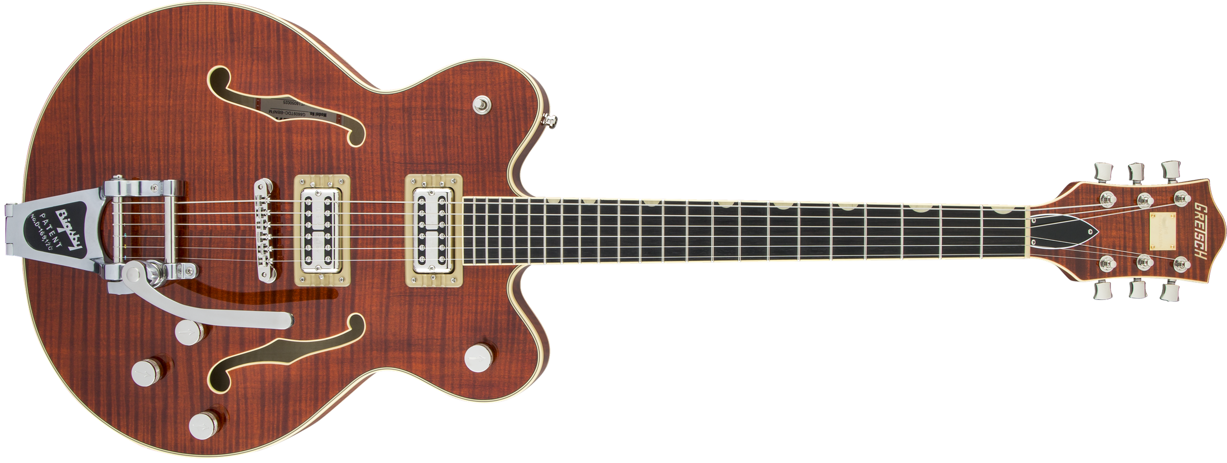 Gretsch G6609TFM Players Edition Broadkaster Center Block Double-Cut : 2400700878 gtr frt 001 rr
