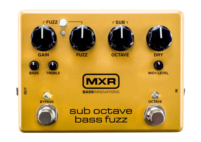 MXR M287 Sub Octave Bass Fuzz : SubOctaveBassFuzz 11