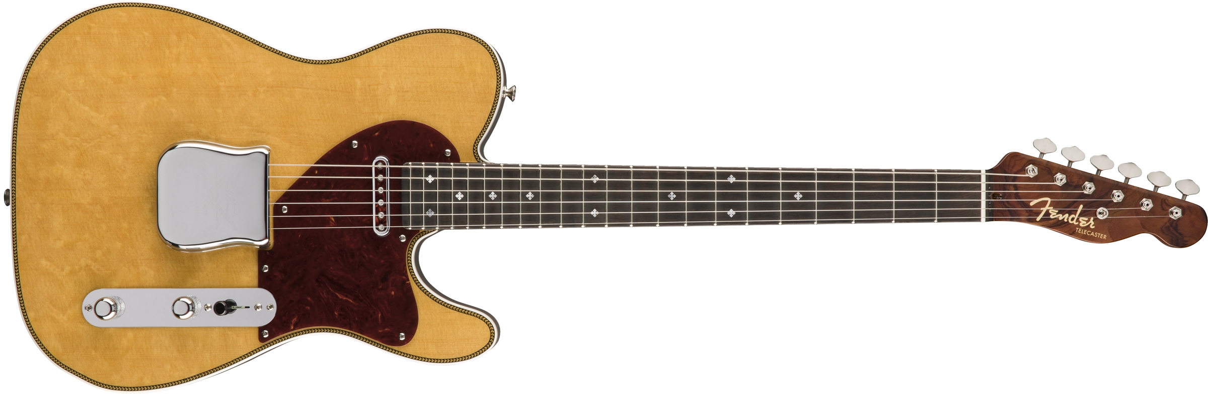 Fender Fred Stuart Founders Design Herringbone Telecaster : FOUNDERS DESIGN TELECASTER FS