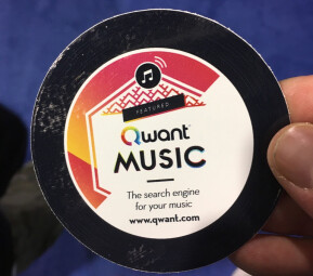 Qwant Music flyer Qwant Music flyer