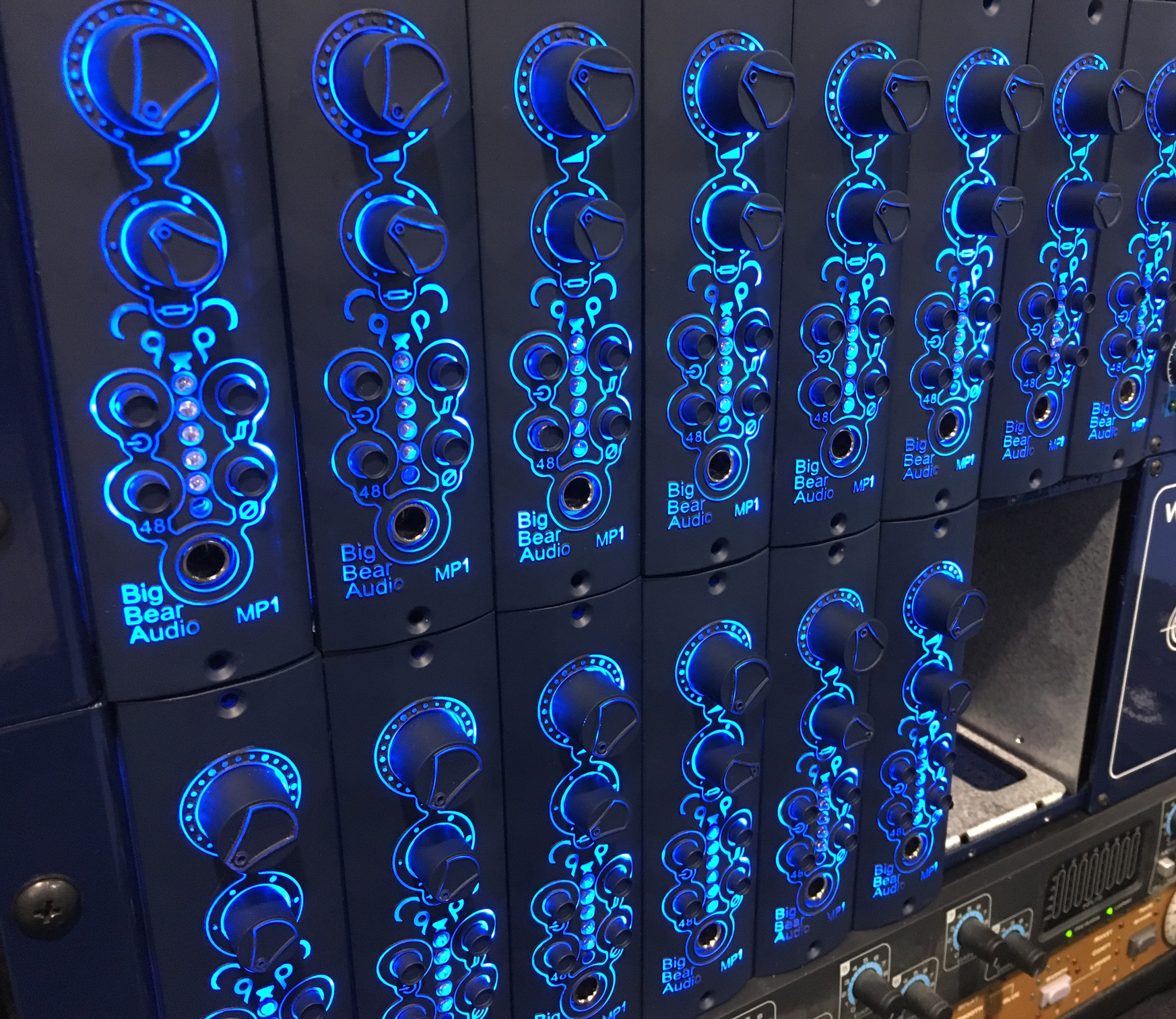 Big Bear Audio MP1 : Big Bear Rack @ NAMM 2017