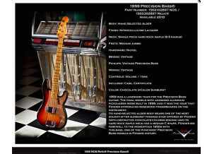 Fender Custom Shop 59' Precision Bass (63833)