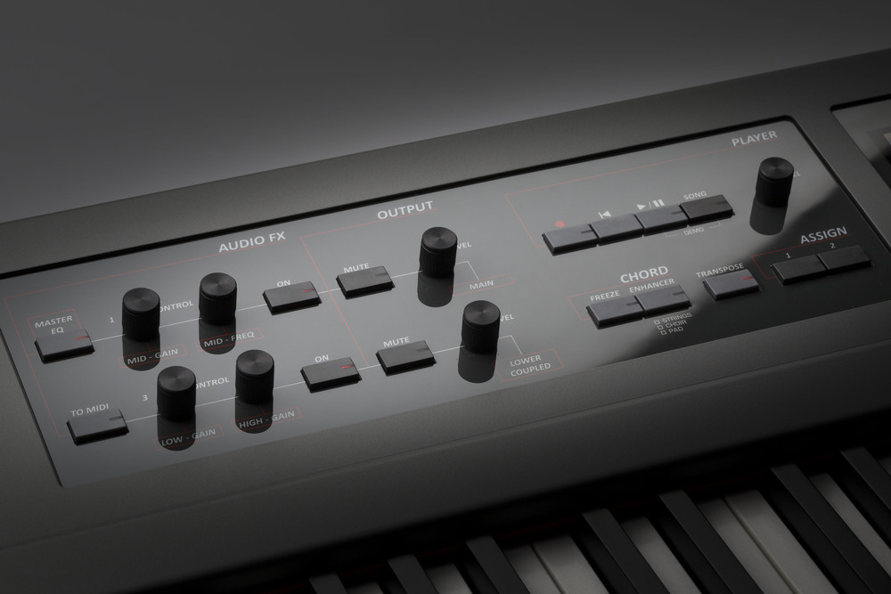 Dexibell Vivo S-7 : mixer