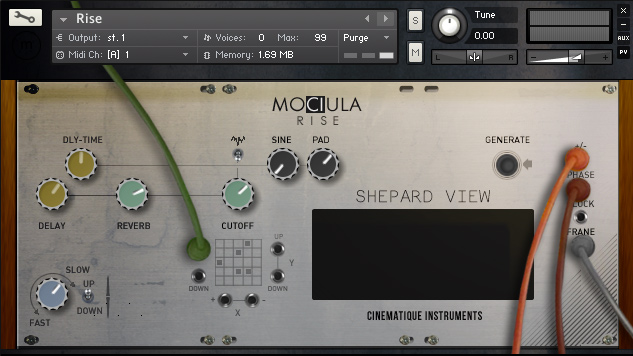 Cinematique Instruments MOCIULA : Cinematique Instruments MOCIULA