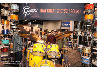 Gretsch Drums Booth NAMM 2017 ©ModernPics