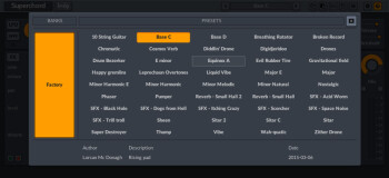 preset manager preset manager