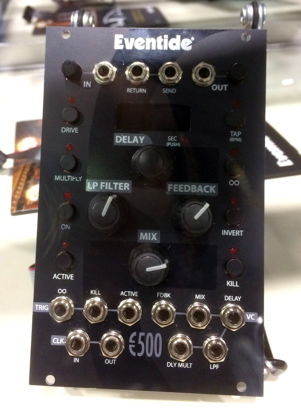 Eventide E500 : Eventide E500 Eurorack Prototype