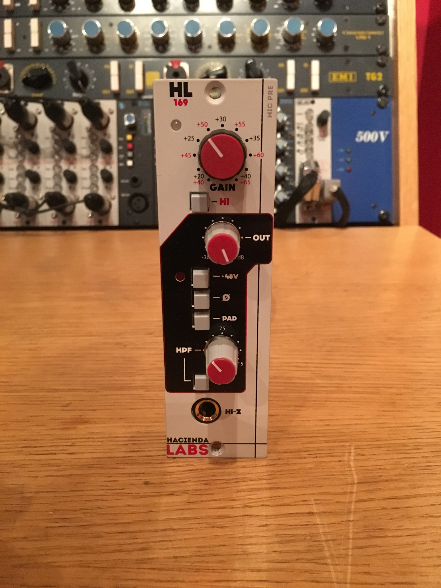 Hacienda Labs HL 169 : HL 169 Front