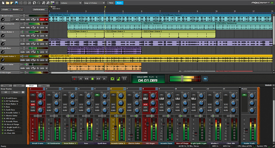 mixcraft 8 overview