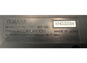 Yamaha RY20 (18031)