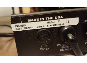 Peavey 6505 Head (30930)