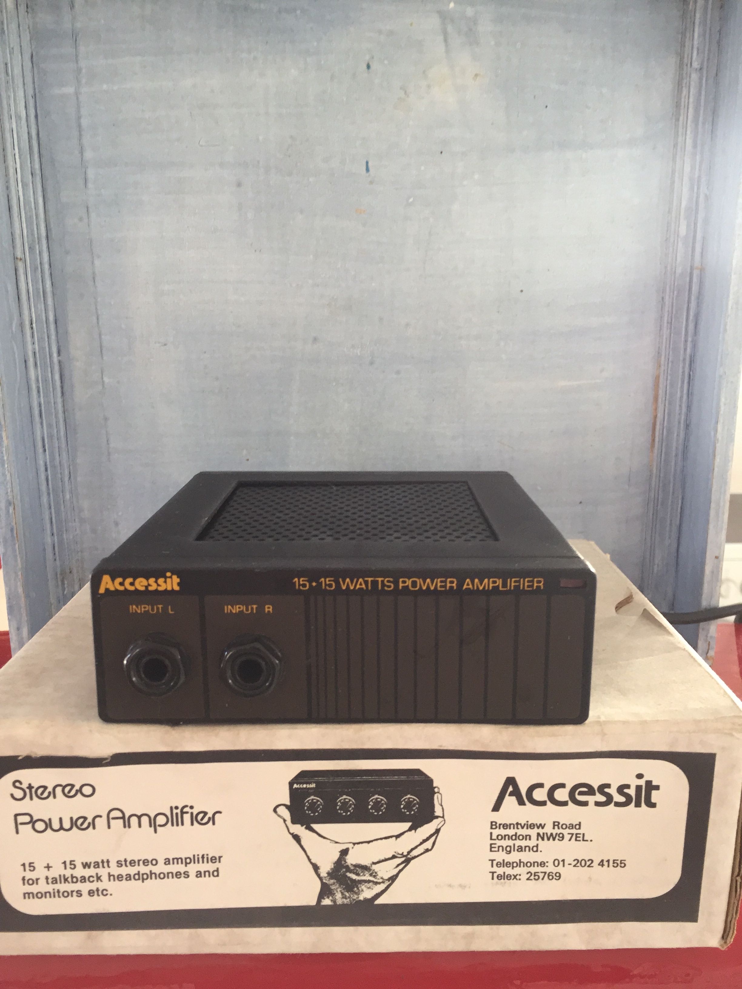 Bandive Accessit dual power amplifier stéréo