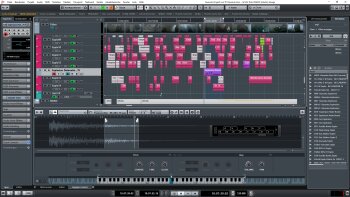 Sampler Track and MediaBay Sampler Track and MediaBay