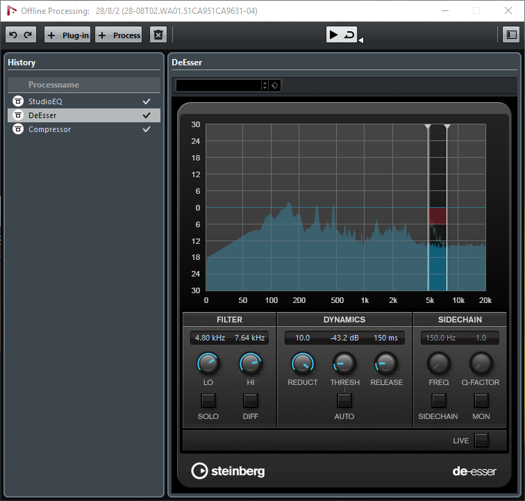 Offline processing solo
