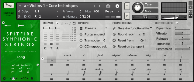 Spitfire Audio Symphonic Strings : Spitfire Audio Symphonic Strings (63107)